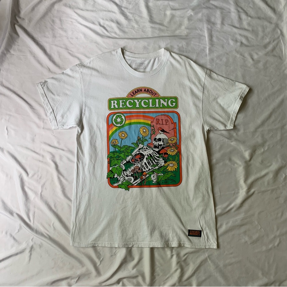 Learn About Recycling Graphic T